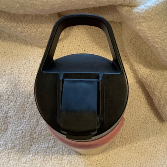 Manna Red Pink Dipped Stainless Water Bottle - Picture 5 of 8